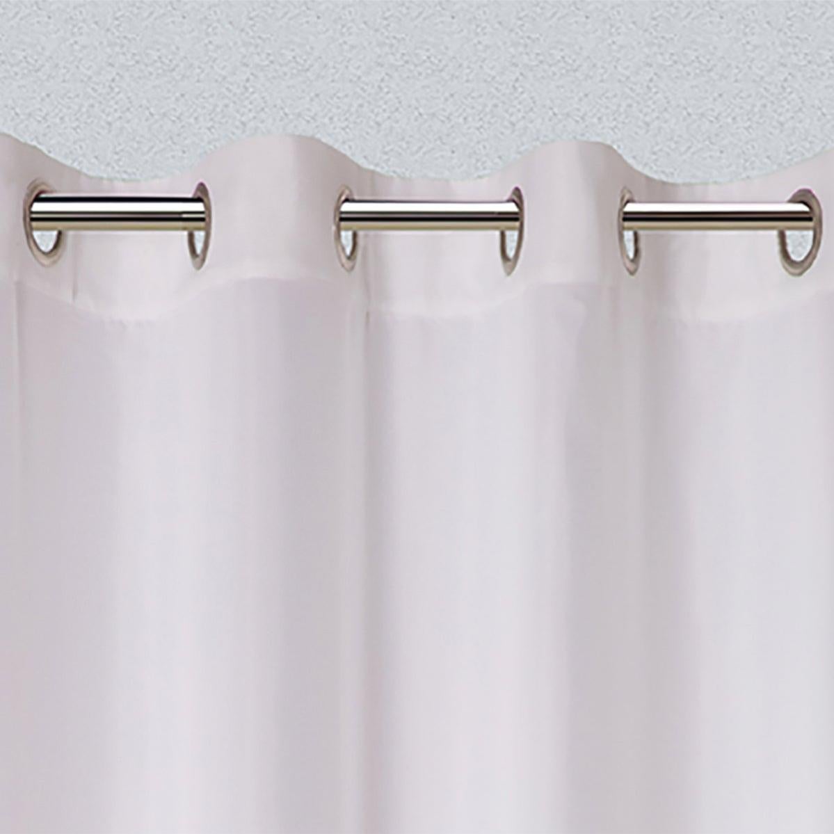 Home Fashion 051777 – 0560 – Tenda con Occhielli, Stoffa, Pietra, 245 x 140 cm