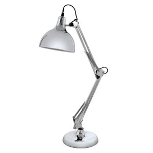 Brilliant - Lampada da scrivania a pinza HOBBY, colore: bianco