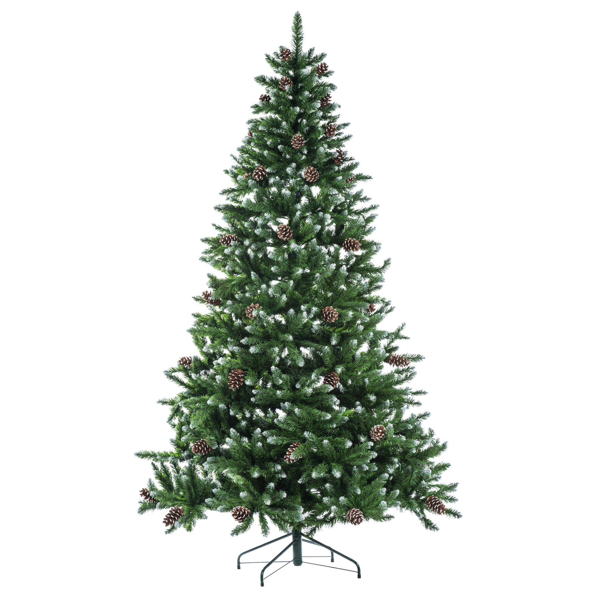Maison Exclusive - Albero Natale Artificiale Sottile con LED Nero 120