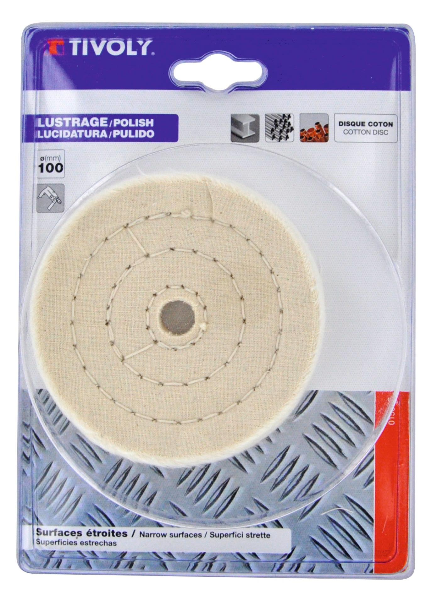 R&G DISCO RUOTA In COTONE CUCITO TRAPUNTATO Per LUCIDATURA Di - Foto 7