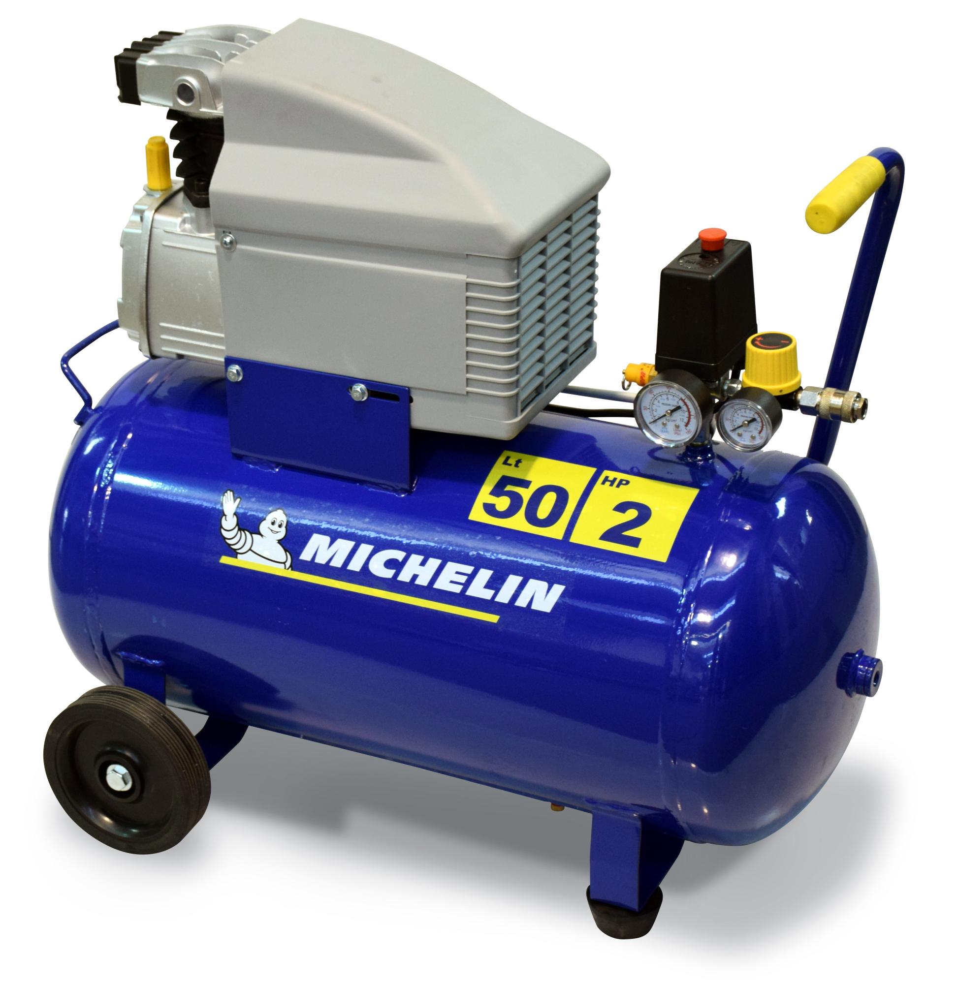 Compressore ad olio MICHELIN MB 5020, 2 hp, 8 bar, 50 litri