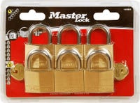 Lucchetto con chiave MASTER LOCK TSA ansa H 13 x L 11 x 3 mm, 2 pezzi Lucchetto con chiave MASTER LOCK TSA ansa H 13 x L 11 x 3 mm, 2 pezzi
