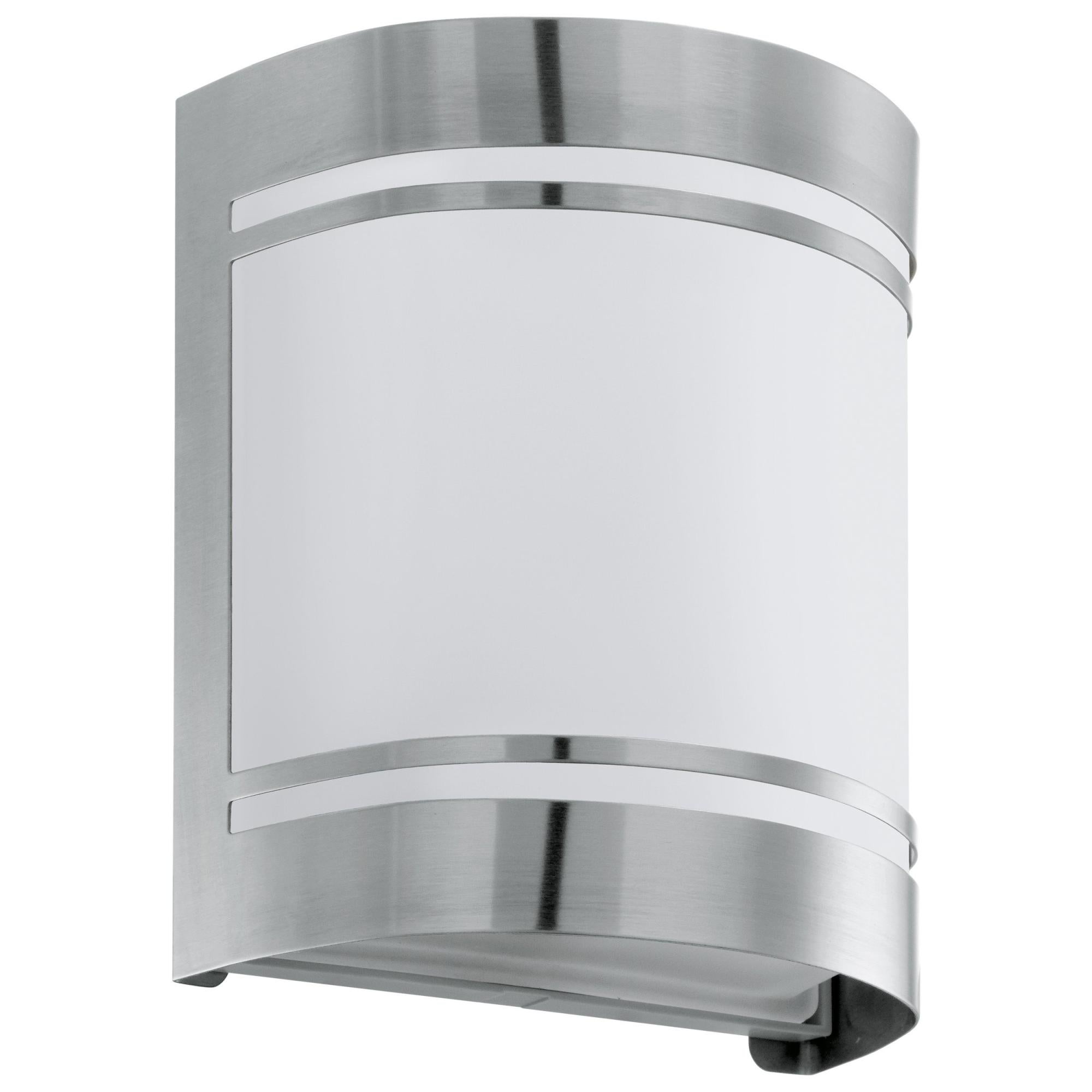 EGLO Riga Applique LED Esterno 2 Luci | Effetto Ruggine, Acciaio Inox, IP44, Con Lampadine GU10 Incluse