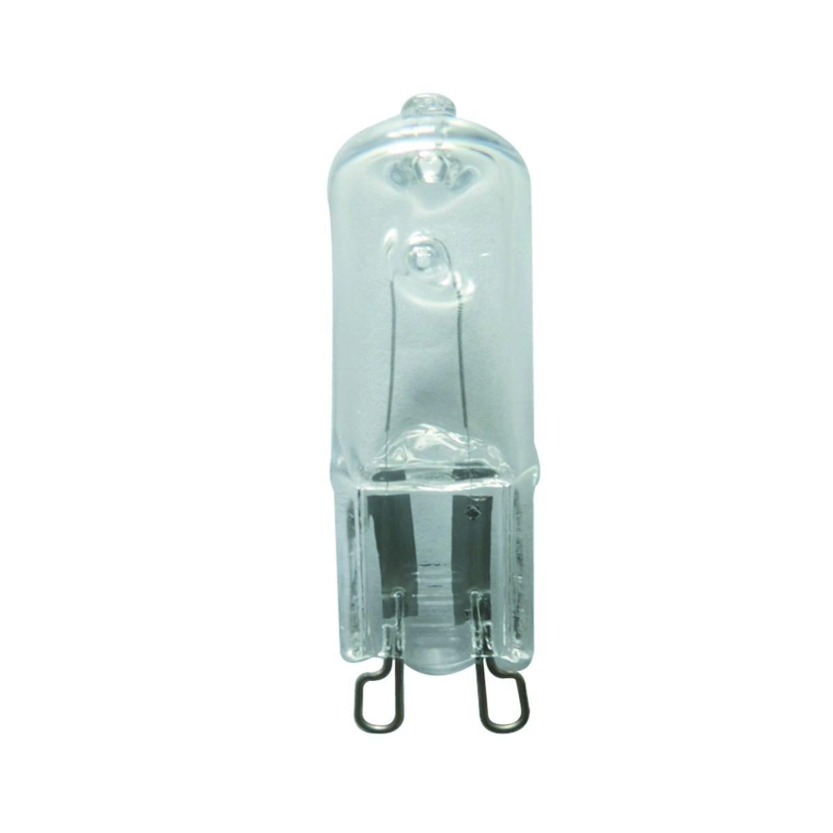 FTVOGUE 10 Lampadine Alogene G9 40W - Vetro Trasparente A Capsula Per Lampadari E Faretti - 2800K, Luce Calda - 2