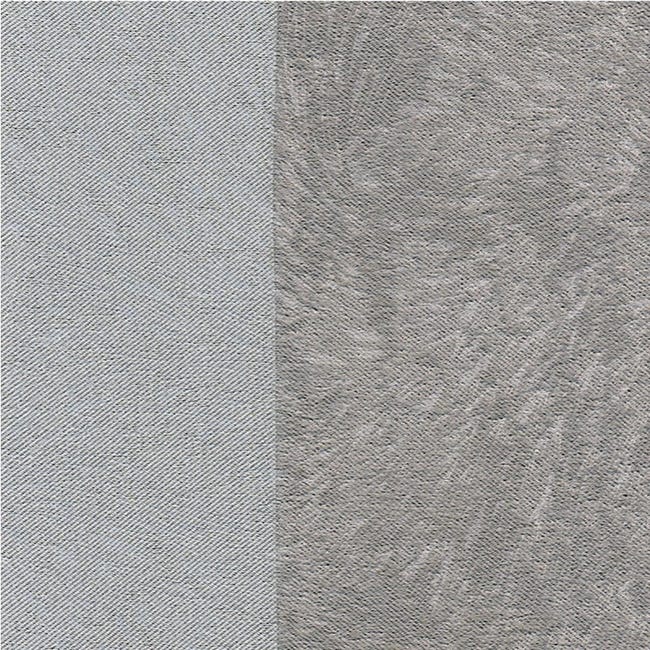 Tenda 140x260 di colore grigio chiaro con stampa centrale