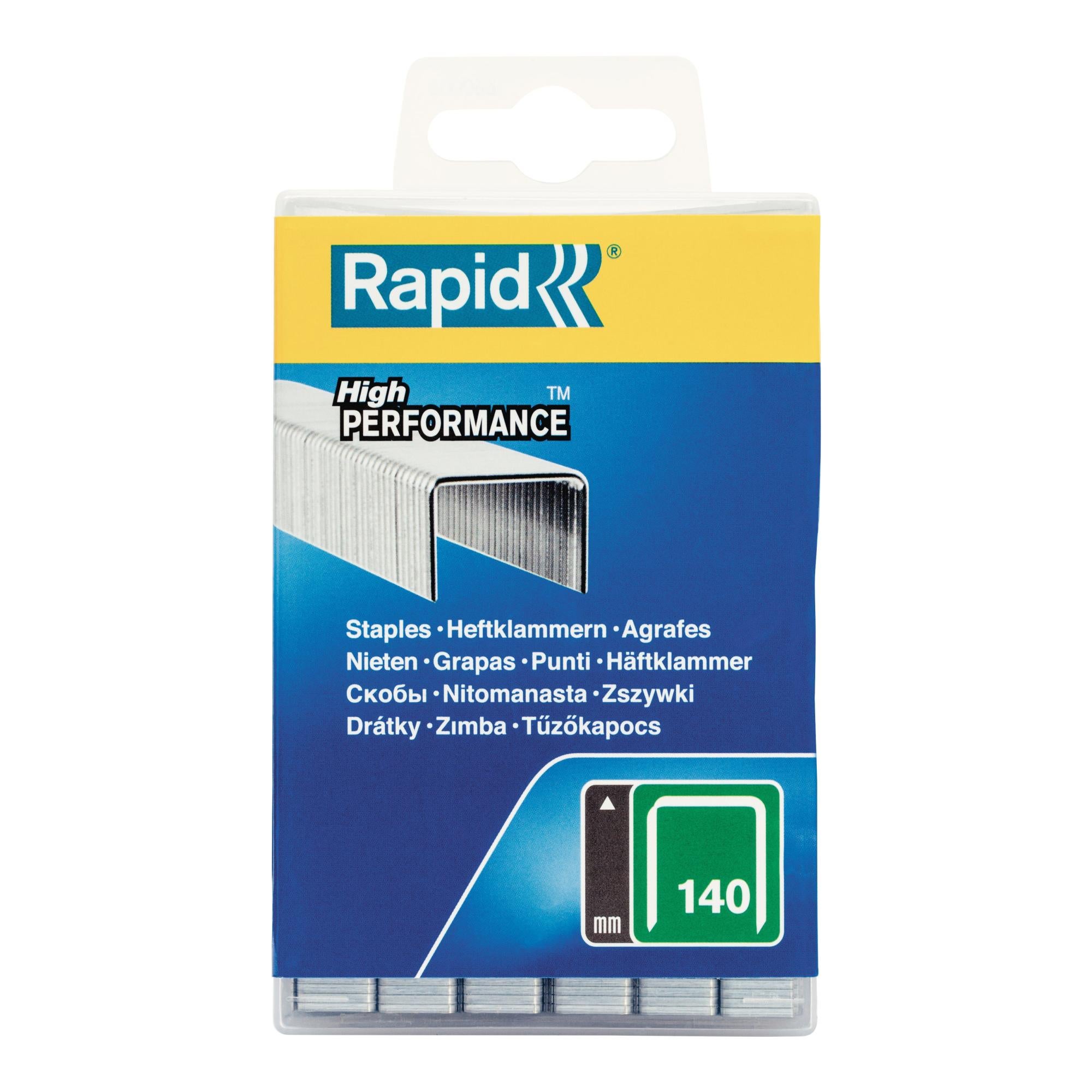 Clip RAPID N140 L 10.6 mm H 1.4 cm 5000 pezzi Leroy Merlin