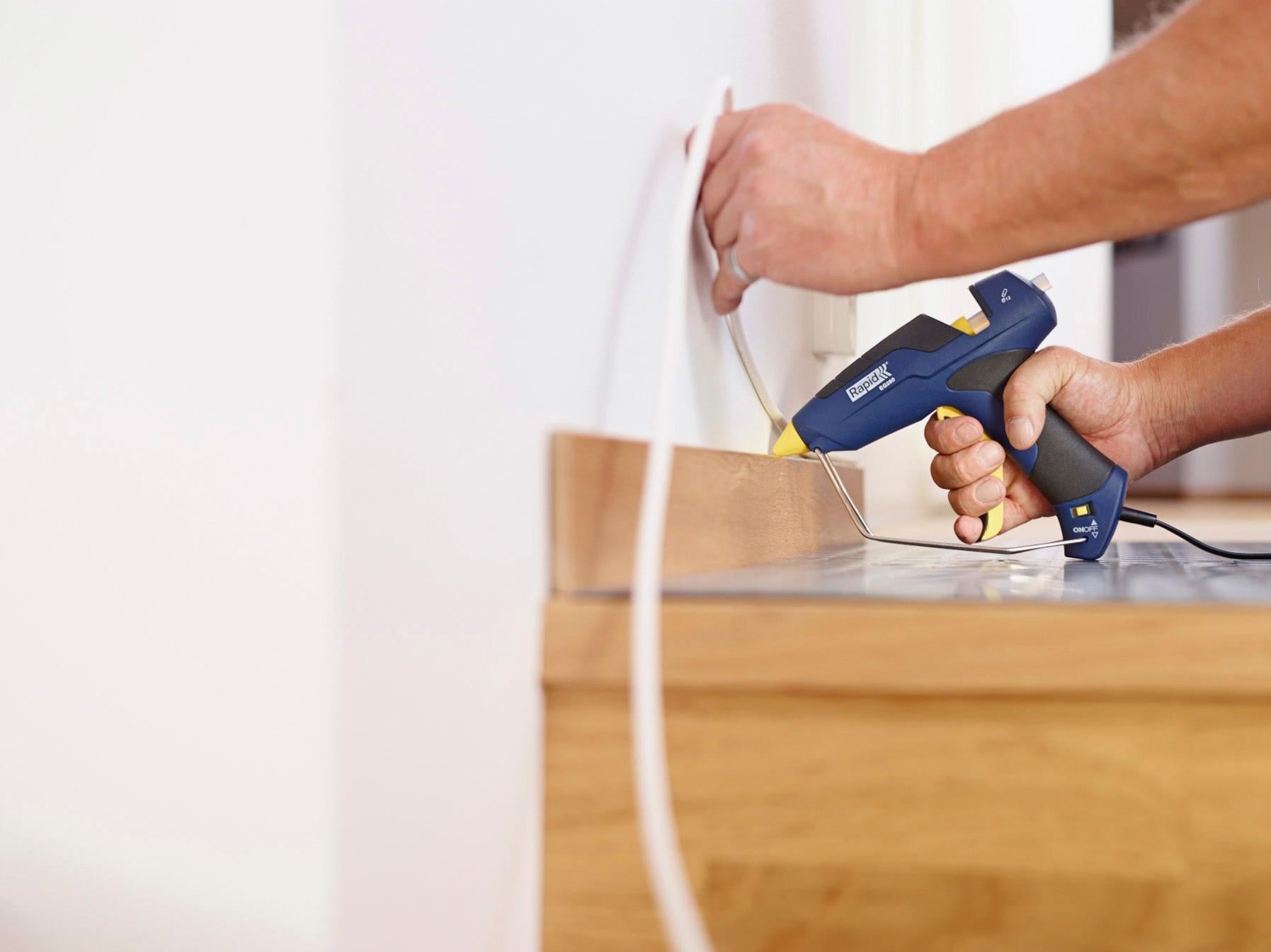 Pistola Colla A Batteria Rapid CG270 - Colla A Caldo Senza Fili Con 10 Sticks Inclusi - Foto 8