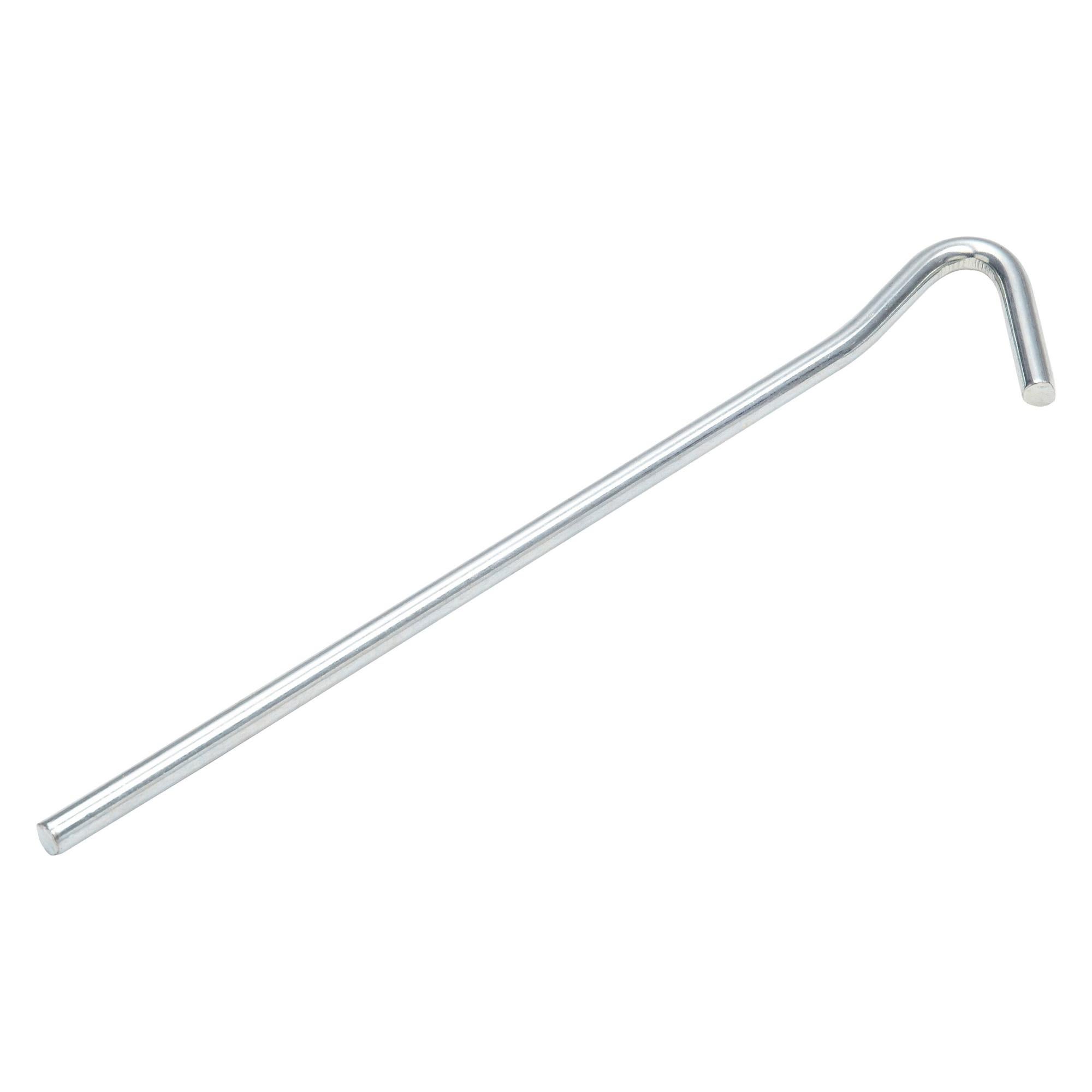 Picchetto Per Tenda Moritz Mont Blanc - 38 Cm, Acciaio Zincato, Occhiello Saldato Rinforzato - 4