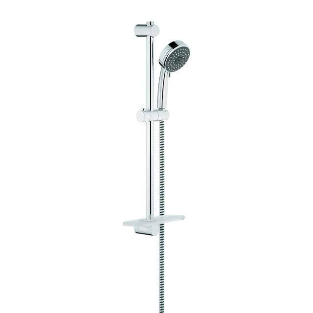 Grohe Tempesta New - Set doccia Cosmopolitan 100 con saliscendi, getto  singolo, cromato 26083002