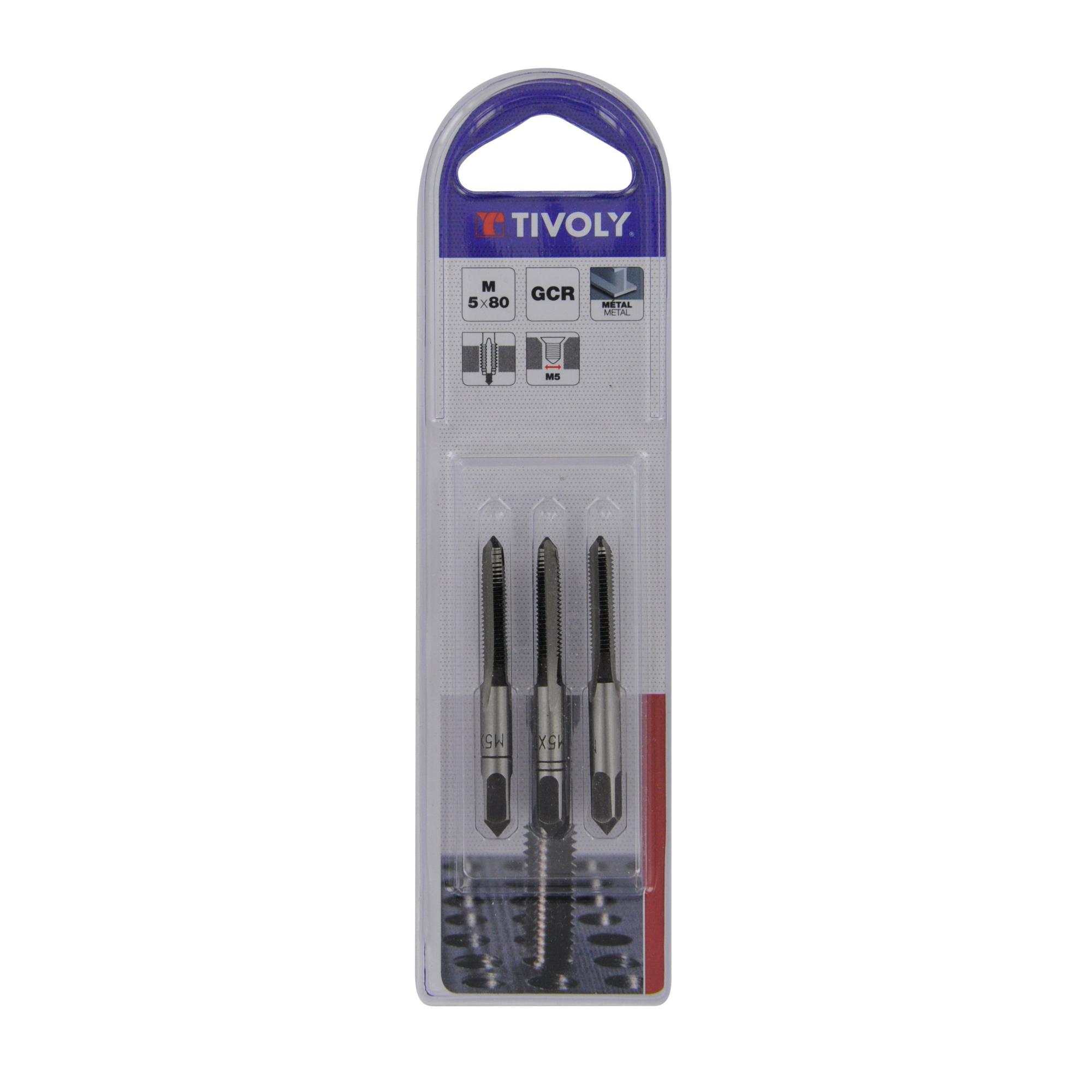 TIVOLY 11453170006 Coffret 18 Forets Métaux HSS Steam Tin