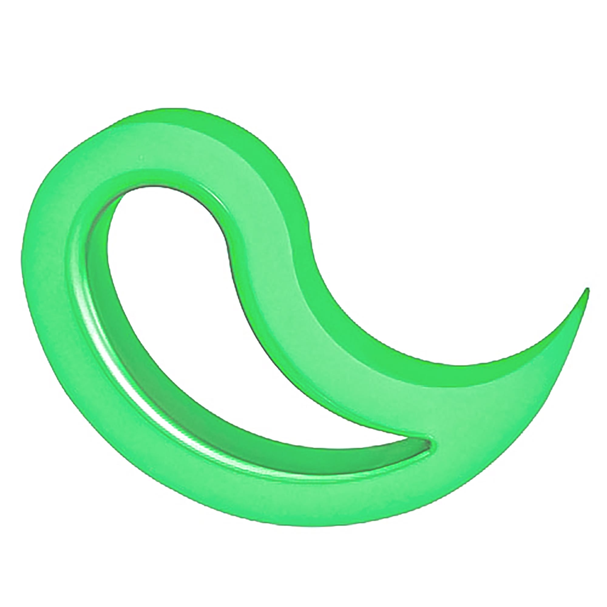 Sedia con schienale moderno polipropilene verde - Zest Sedia con schienale moderno polipropilene verde - Zest