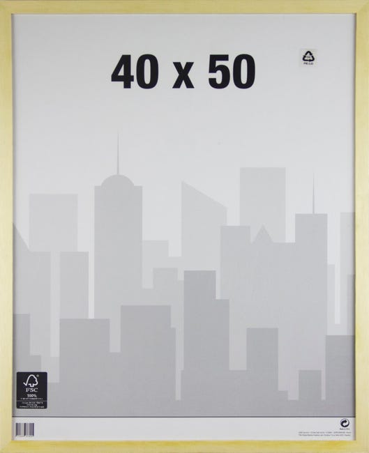 Frametory Cornice In Alluminio Per Foto, Nera, 33 X 48 Cm, Con Frametory Cornice In Alluminio Per Foto, Nera, 33 X 48 Cm, Con