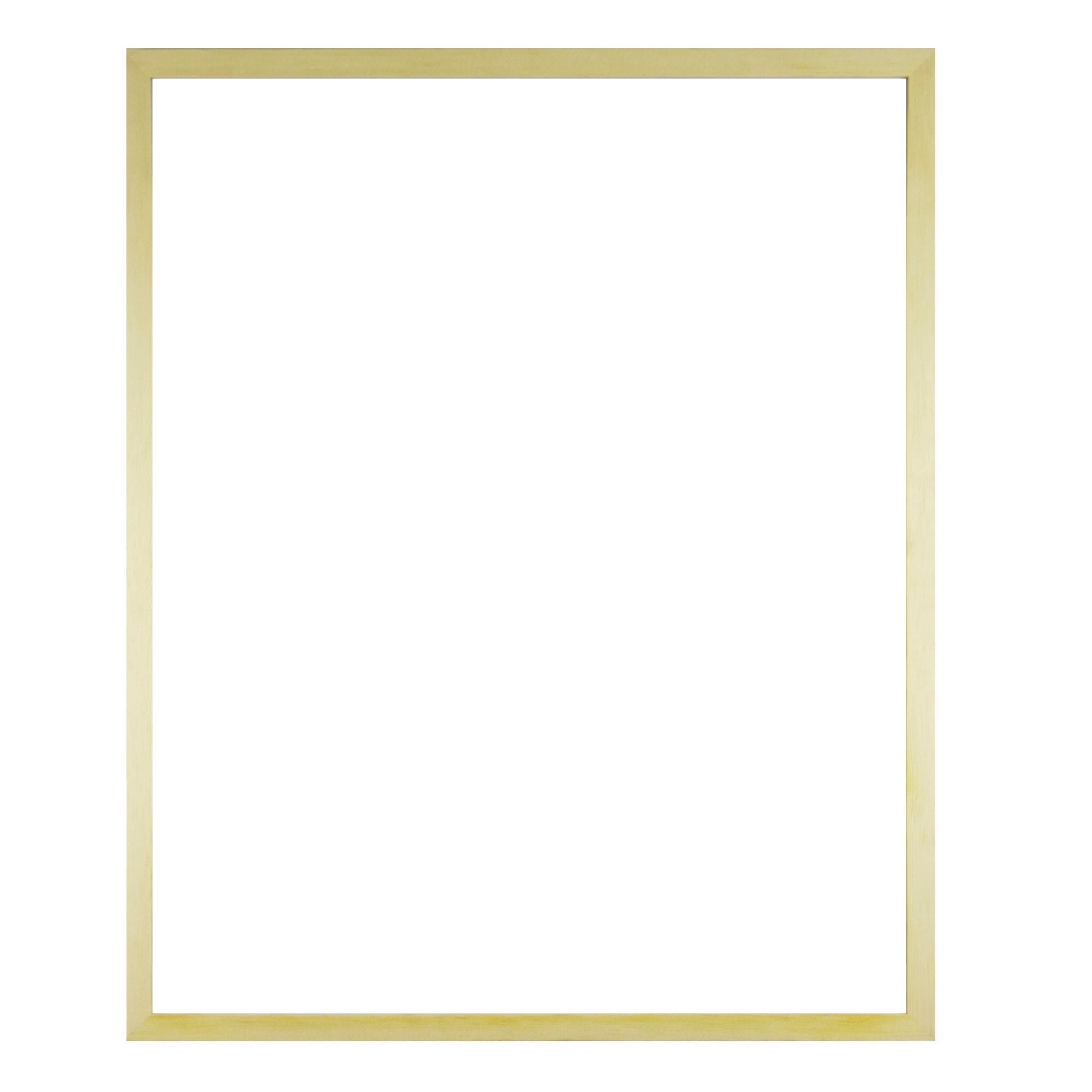 Mockup di cornice per poster o foto in bianco verticale con vista