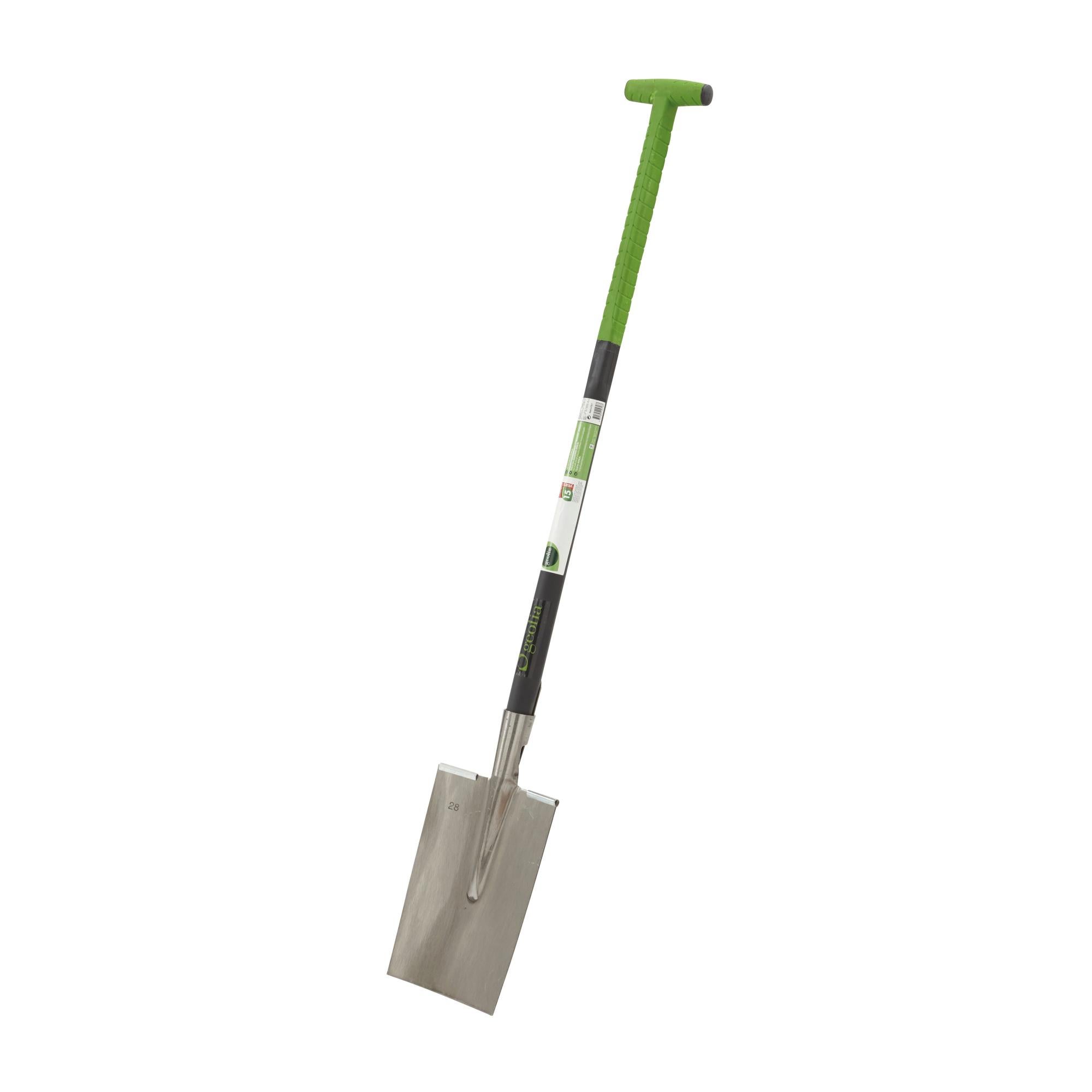 Kent & Stowe Vanga da Giardino Professionale - Acciaio Inossidabile Con