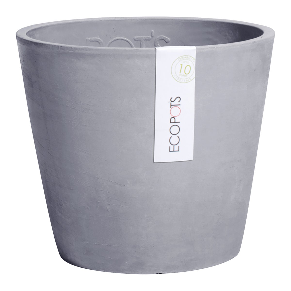 Coppia Vasi AMSTERDAM MINI Ø10,5 con Sottovaso - ECOPOTS