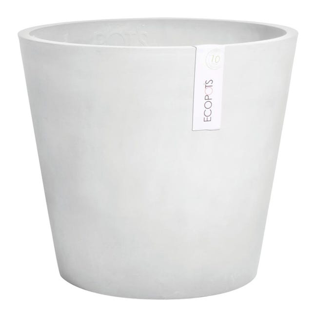 Vaso Per Piante NEVADA In Plastica - Rotondo, Con Fori Di Drenaggio Vaso Per Piante NEVADA In Plastica - Rotondo, Con Fori Di Drenaggio