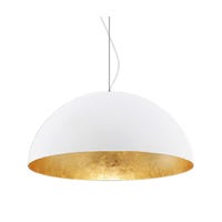 Lampadario Glamour Venice Bianco In Metallo D 60 Cm LUMICOM Leroy lampadario-glamour-venice-bianco-in-metallo-d-60-cm-lumicom-leroy
