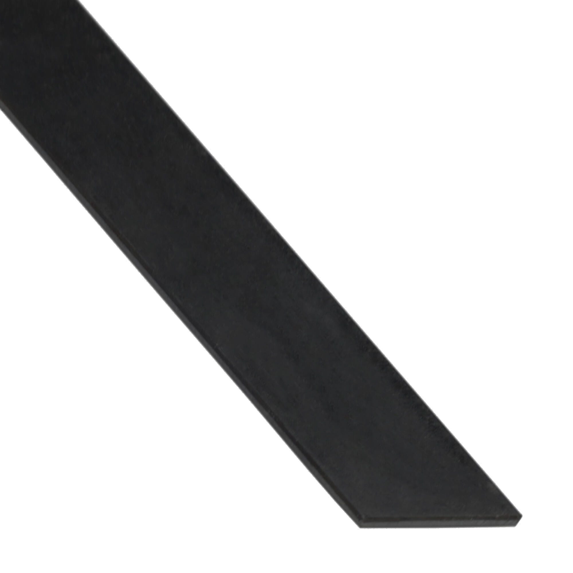 Profilo piatto STANDERS in alluminio nero L 1 m 2x20 mm
