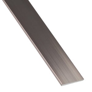 Profilo piatto STANDERS in alluminio rame L 1 m 2x30 mm