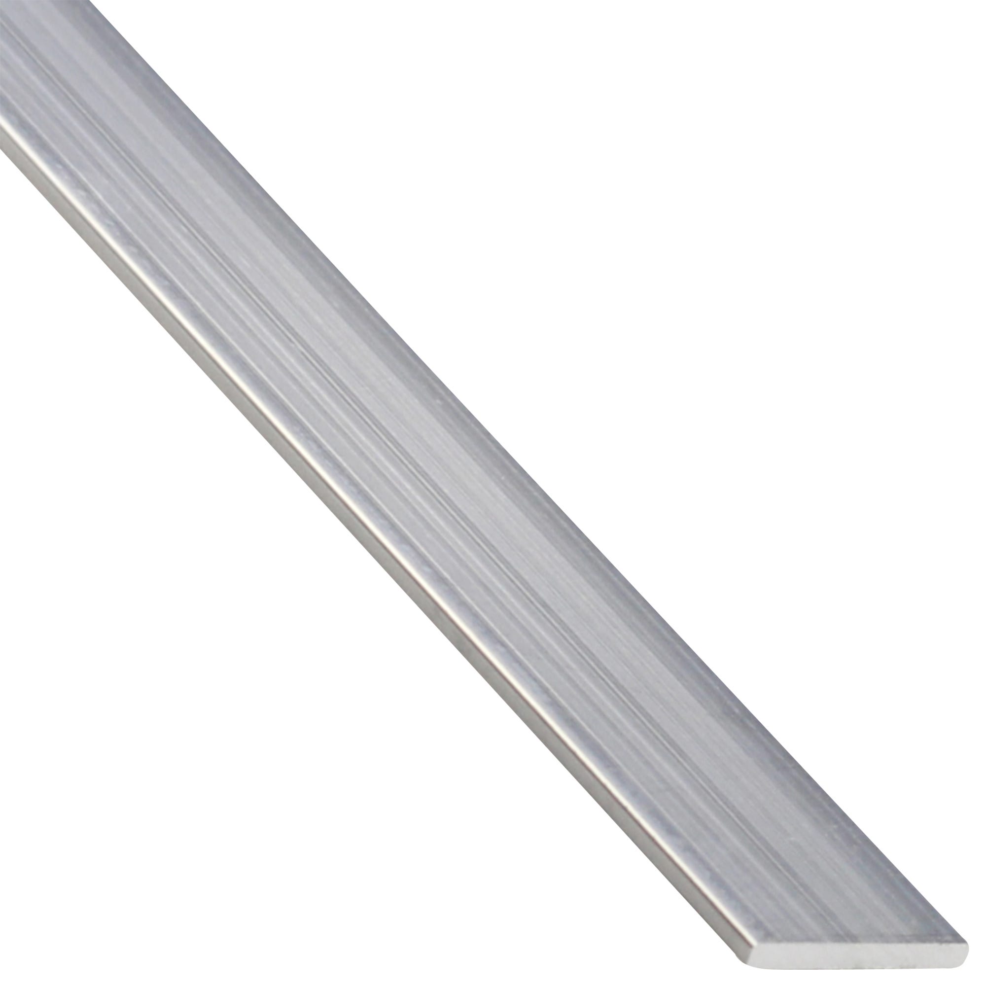 Profilo piatto STANDERS in alluminio grigio L 2.6 m 2x10 mm