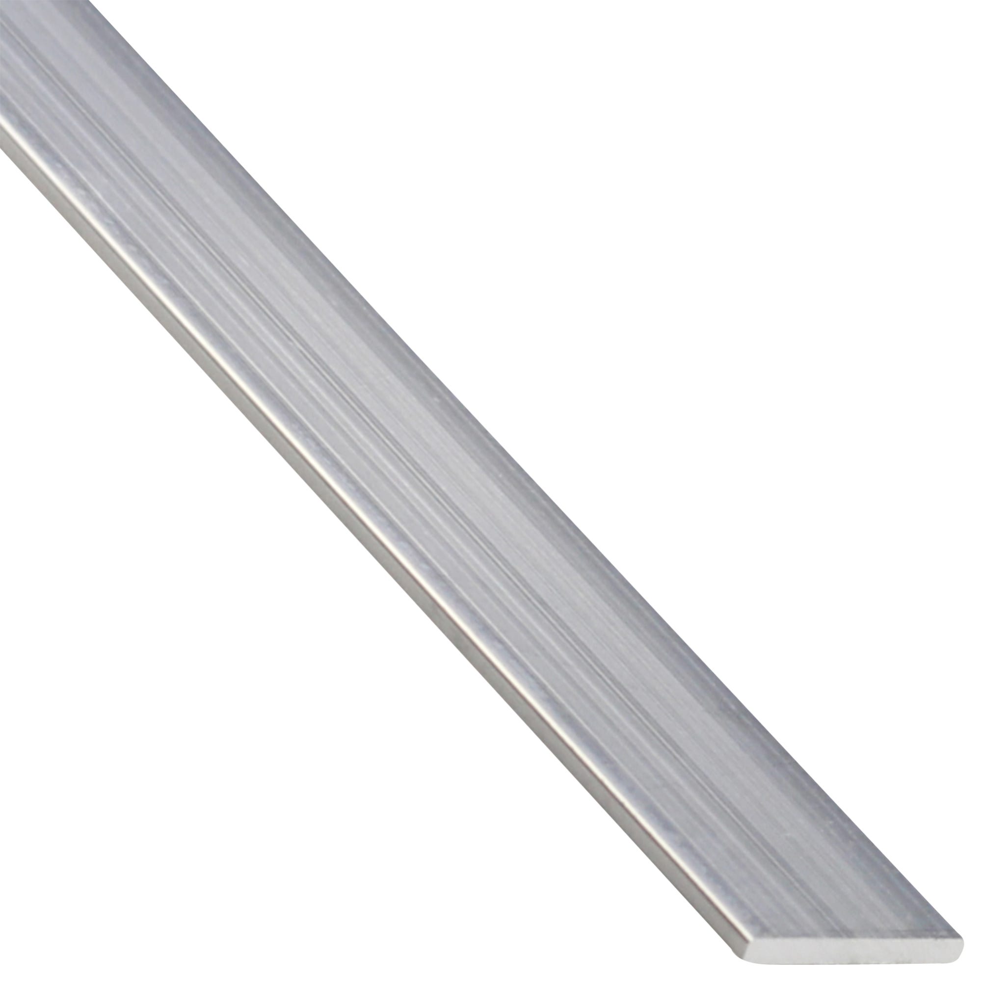 Profilo piatto in alluminio satinato 40x2000 mm spessore 2 mm Profilo piatto in alluminio satinato 40x2000 mm spessore 2 mm