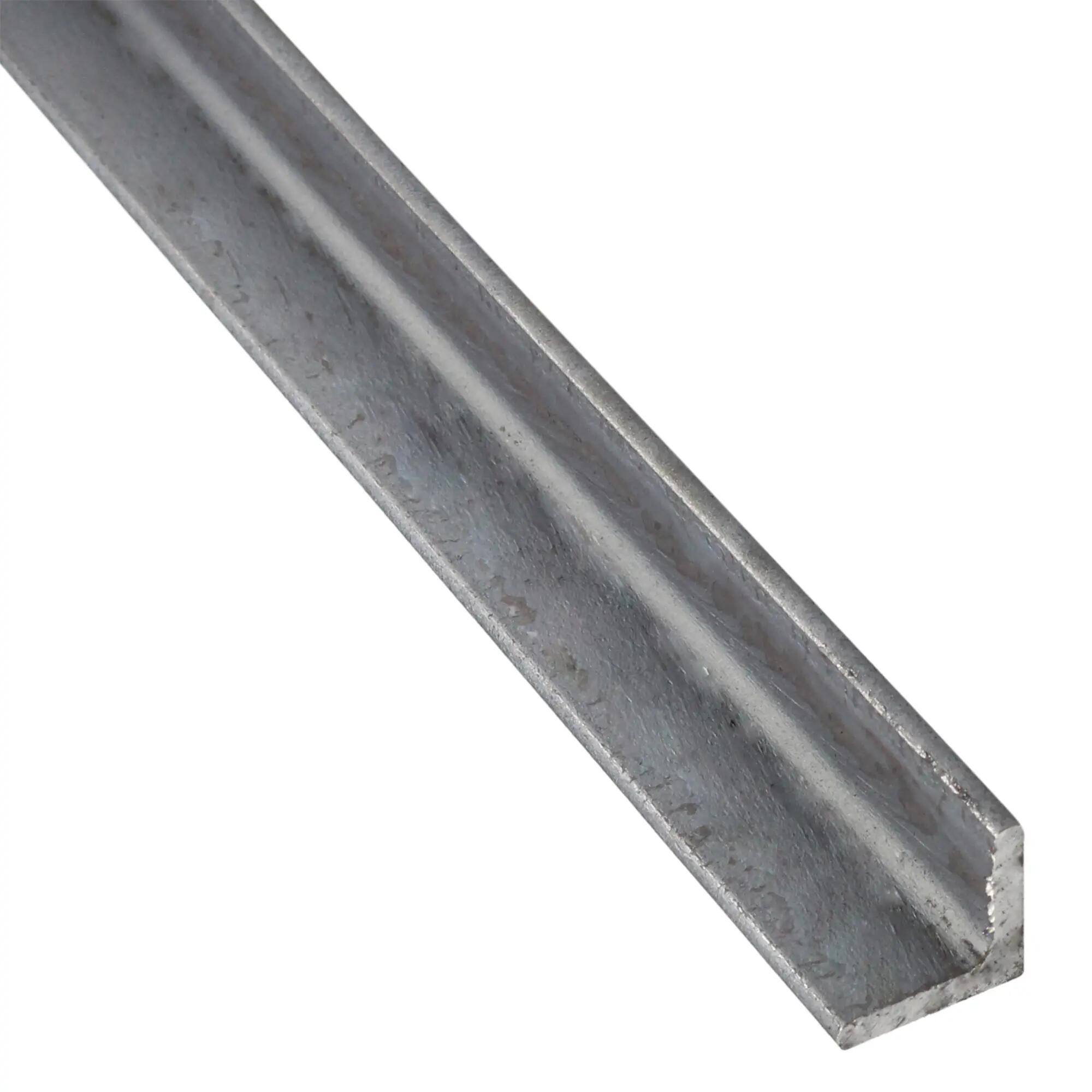 Profilo alluminio 3 PZ angolare Anodizzato argento 30x30 da 3 mt