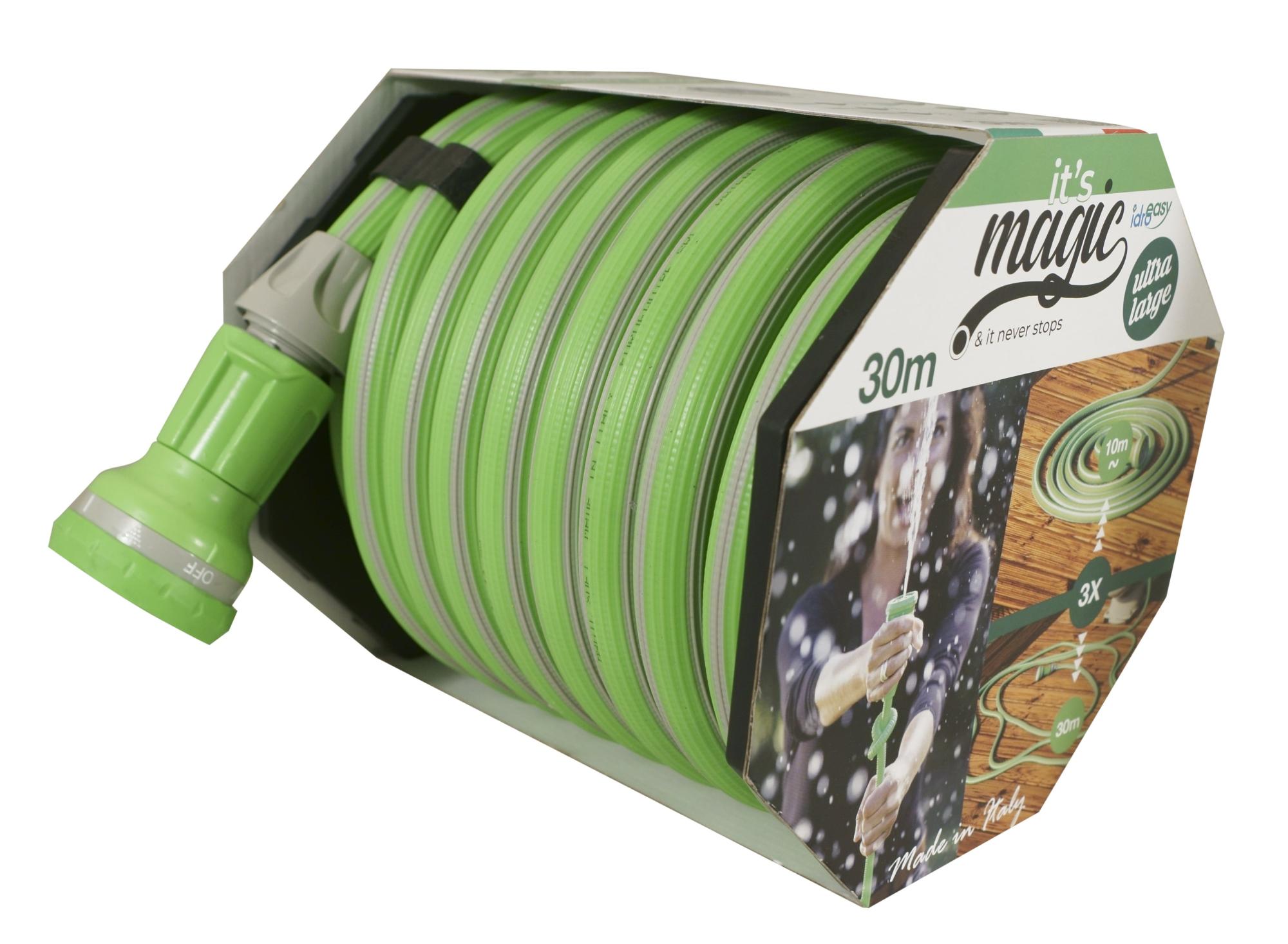 ESTO Tubo per Irrigazione PN 6, Tubo in PVC per Acqua 200 300 400 500 Metri, 20 25 32 ? Bassa Densità, Orto, Giardino, Tubo per Irrigazione 500 METRI/DN 16
