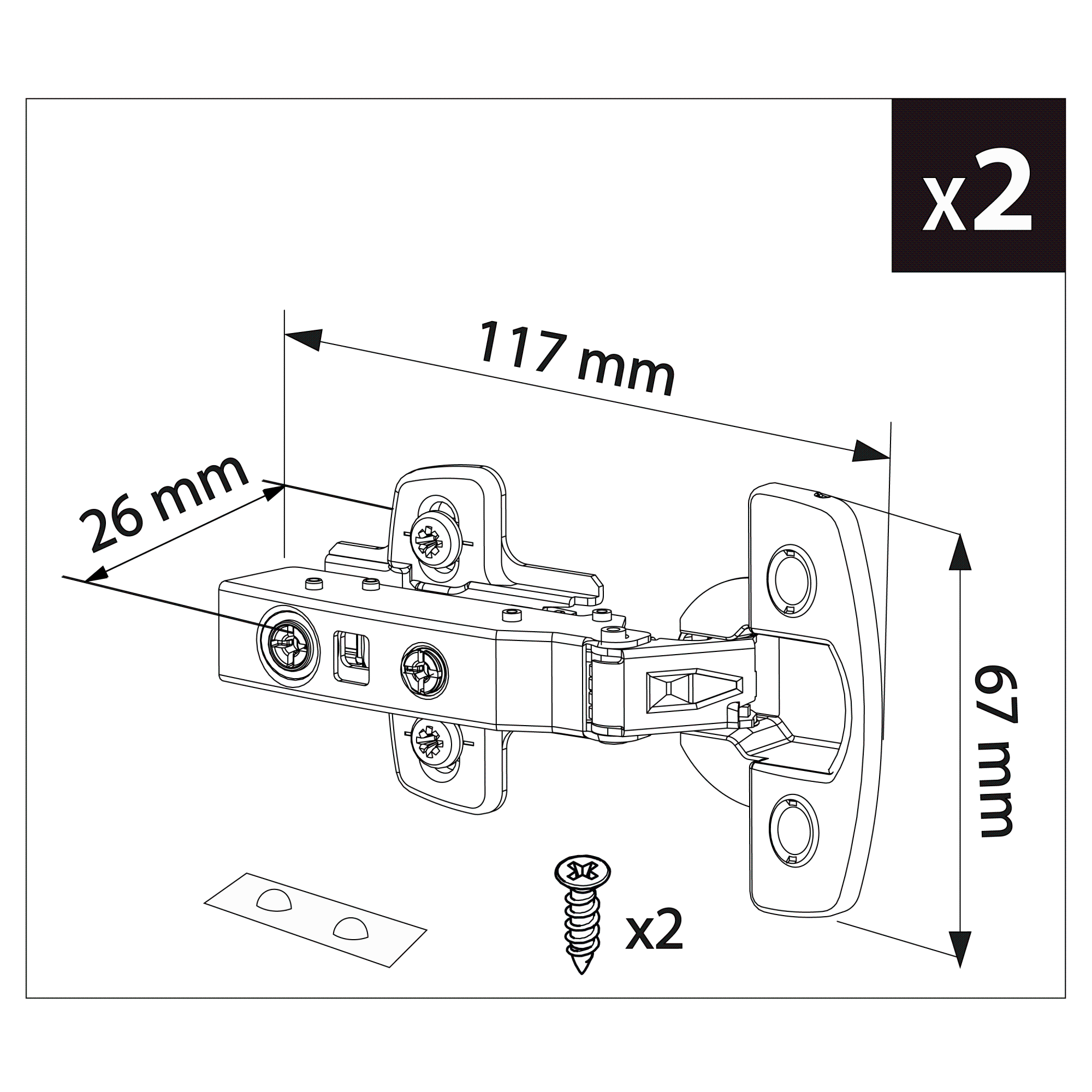 RLECS 20 Paia Di Fermi Per Cerniera In Metallo - Misura #5 - Perno Di Inserimento E Chiusura Inferiore - Riparazione Cerniere - Argento Antico - 3