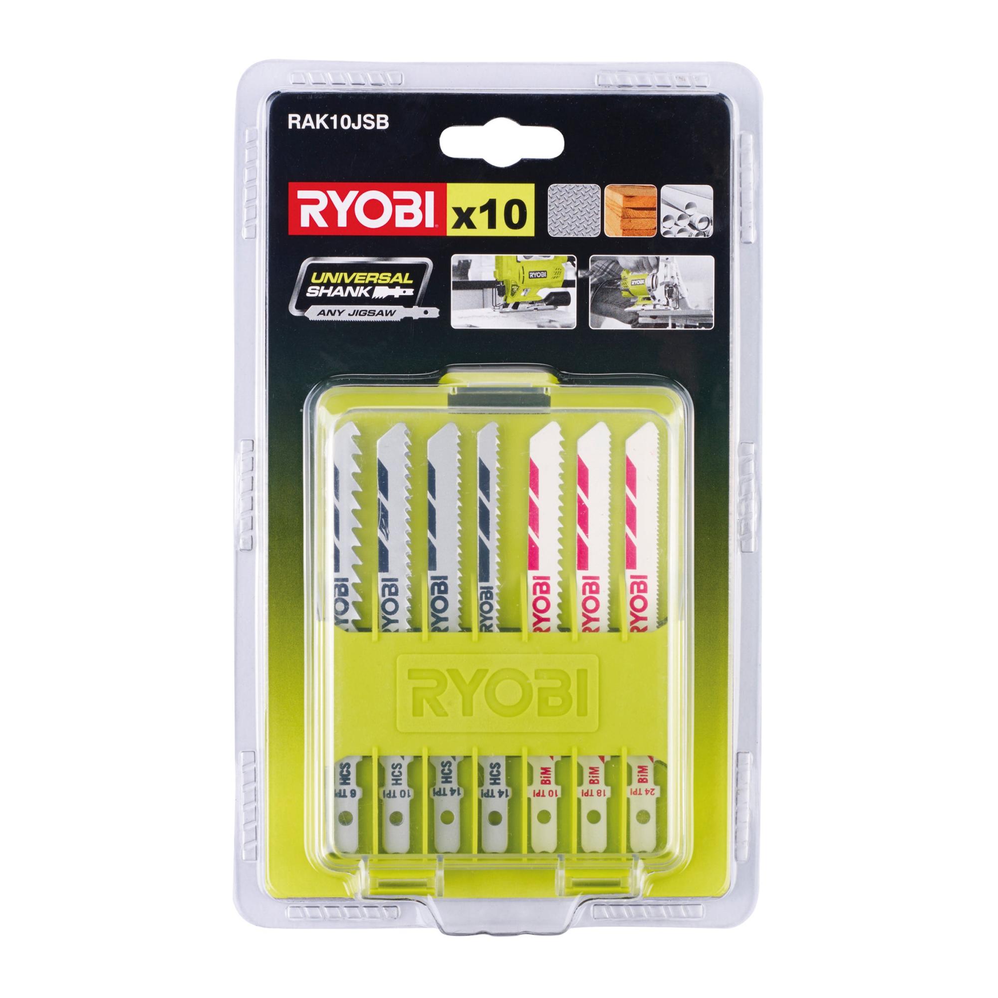 Seghetto Alternativo Ryobi 600W Con Custodia E 5 Lame - Perfetto Per Tagliare Legno, Metallo E Plastica