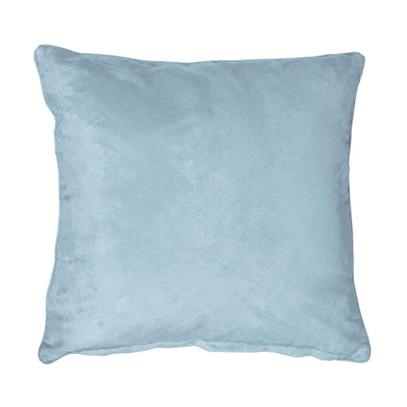Fodera per cuscino per interni Suedine azzurro 40x40 cm