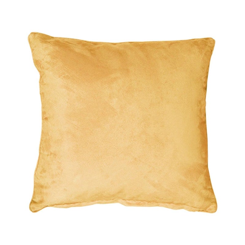 Fodera per cuscino per interni Suedine giallo 40x40 cm