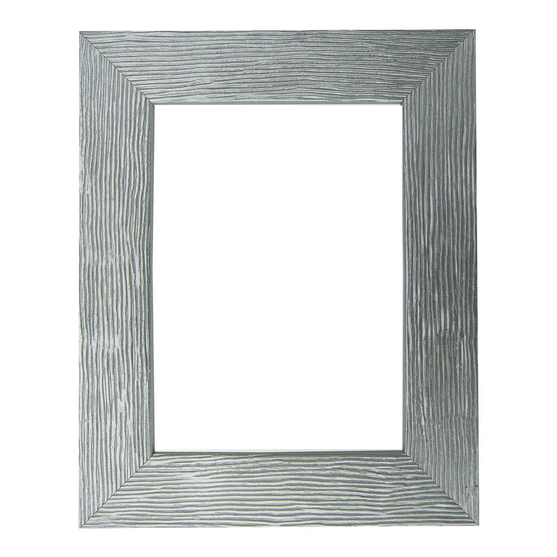 Cornice INSPIRE Color argento lucido per foto da 40x40 cm