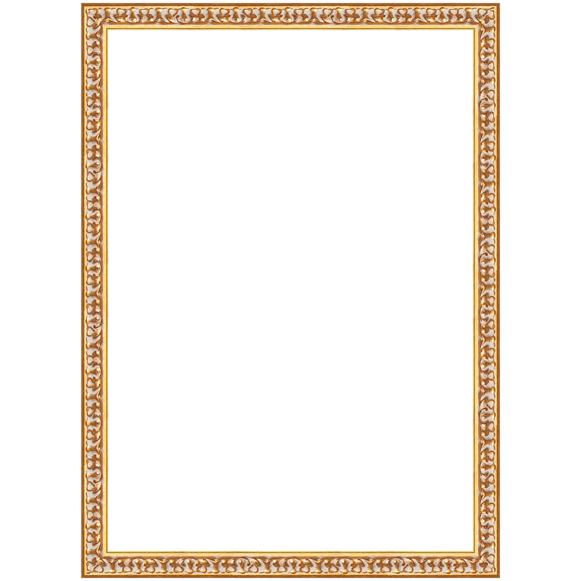 Cornice INSPIRE Baroque oro opaco per foto da 21x29.7 (A4) cm