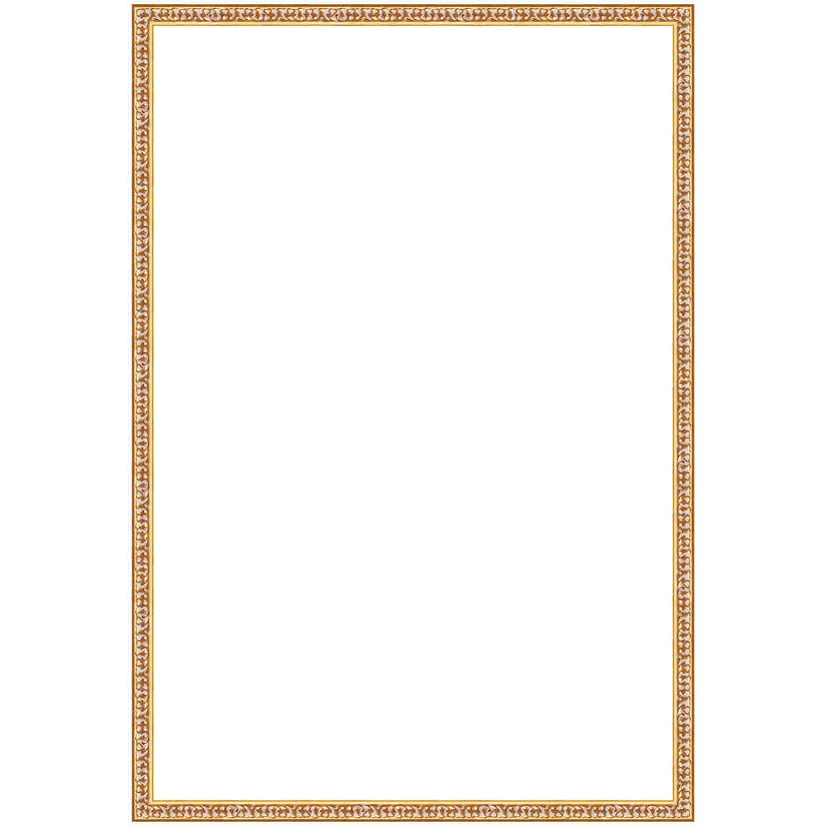 Cornice INSPIRE Baroque oro opaco per foto da 61x91 cm