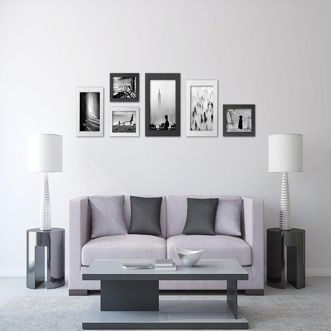 Cornice INSPIRE Bomberino bianco per foto da 30x45 cm