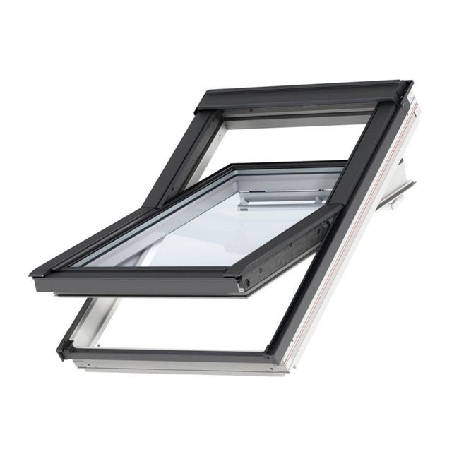 Tenda oscurante per finestre a tetto compatibile con VELUX C04, Bianco Tenda oscurante per finestre a tetto compatibile con VELUX C04, Bianco