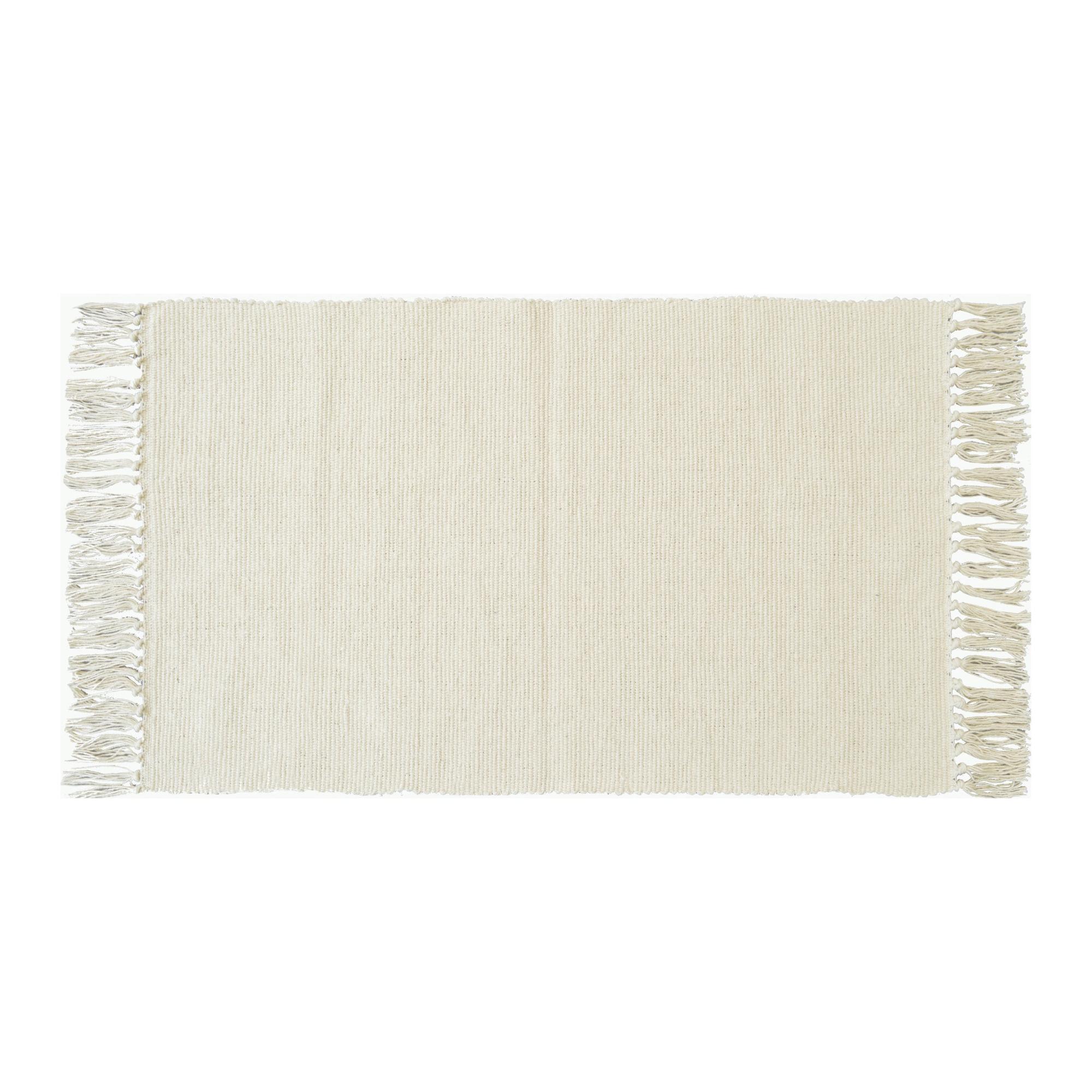 Tappeto Sardo In Puro Cotone 50x80 Cm - Design Tradizionale A 'Pibiones'