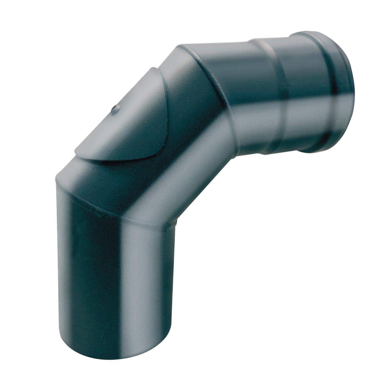 Curva 90° Ispezionabile Con Tappo 110 Monoparete Inox 304 - Foto 7