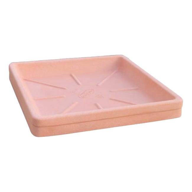 Fioriera quadra sottovaso cm 39 x 39 ICS Fioriera quadra sottovaso cm 39 x 39 ICS