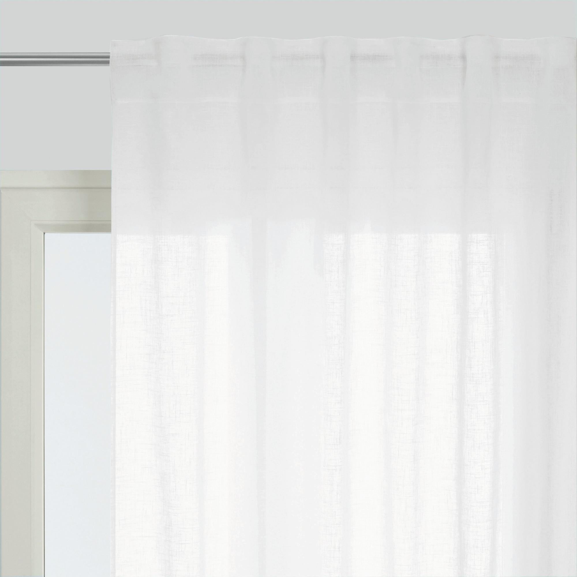 WOLTU Voile Tenda Fineste Trasparente Con Occhielli Per Camera Da Letto