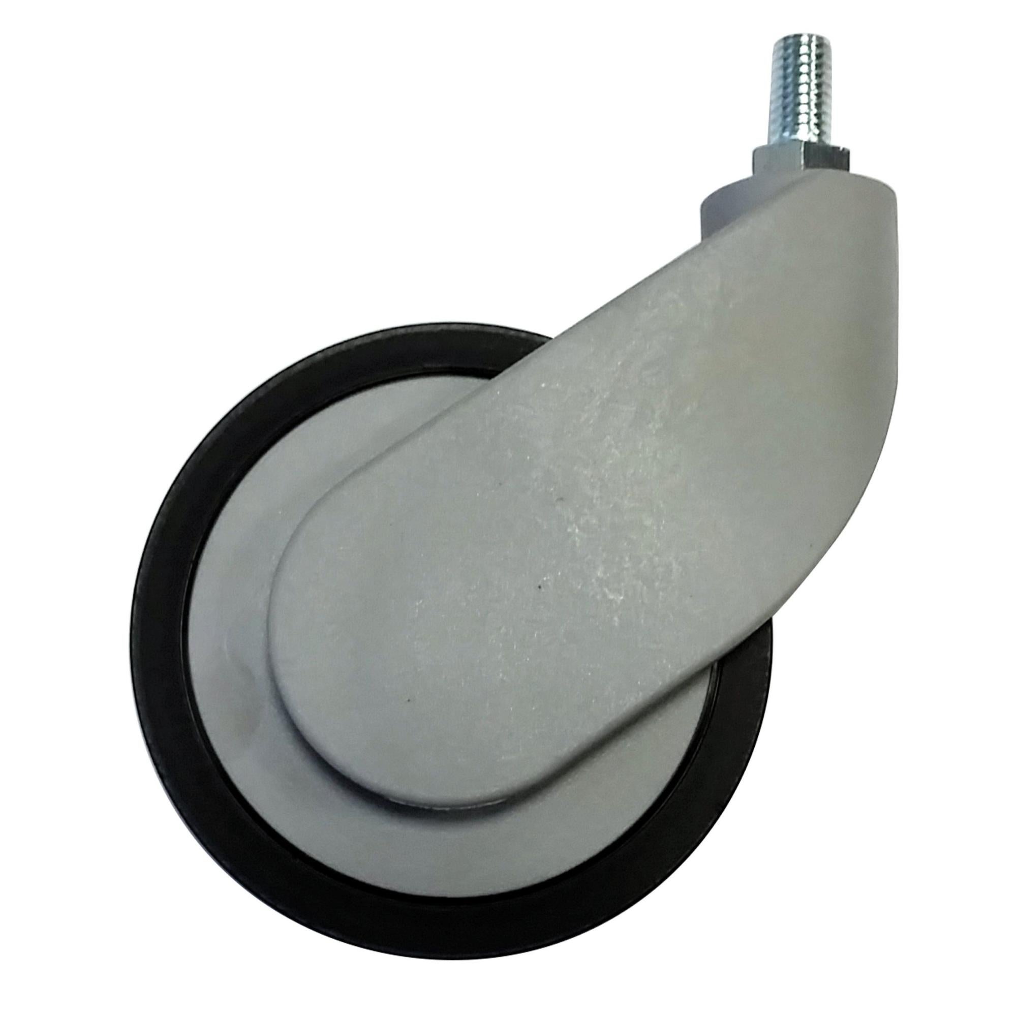 Gancio Parete Alberts Con Rivestimento Gomma - Portata 40kg Grigio Rosso Ø18mm | Organizzazione Garage