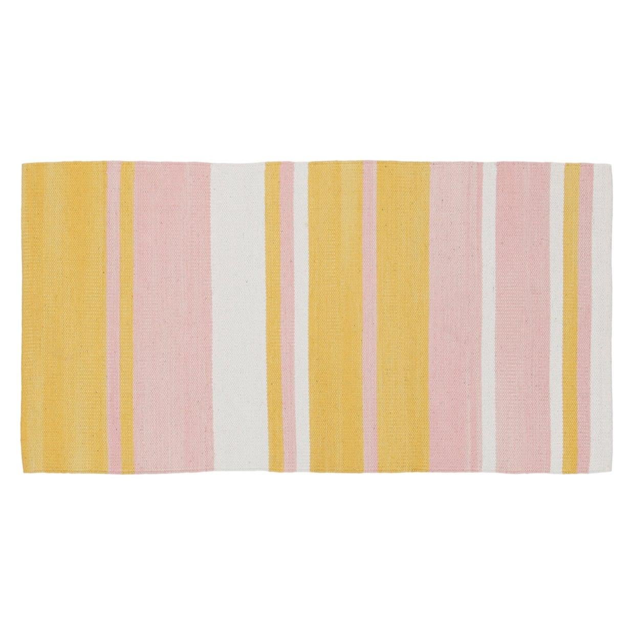 Tappeto Passatoia In Cotone 50x80 Cm - Stampa Cuori Shabby Chic Per Bagno, Cucina O Camera | Verde - Foto 9