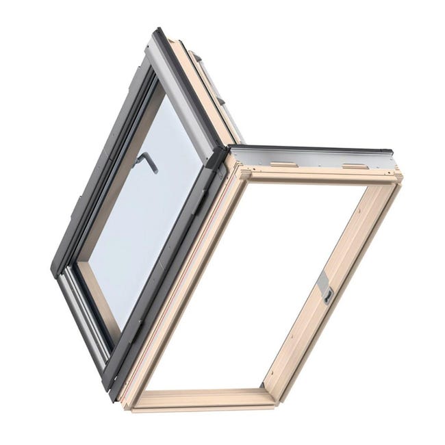 Finestra Da Tetto VELUX GXL MK04 3070 Manuale L 78 X H 98 Cm Pino finestra-da-tetto-velux-gxl-mk04-3070-manuale-l-78-x-h-98-cm-pino