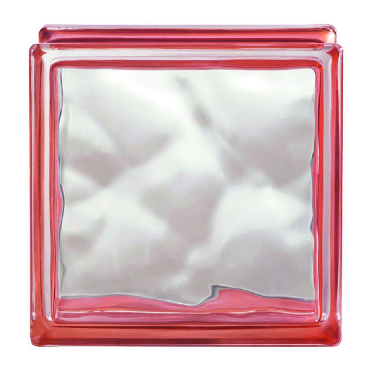 Vetromattone BORMIOLI arancione ondulato H 19 x L 19 x Sp 8 cm | Leroy ...