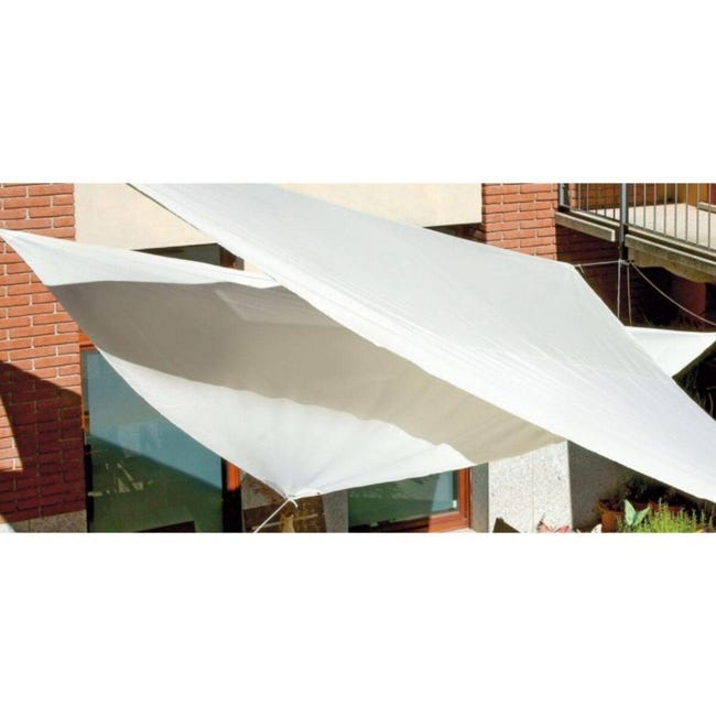 LOVE STORY Vela Ombreggiante Impermeabile 4x4m Quadrata Tenda a Vela  Parasole PES Protección Rayos UV per Esterno, Giardino，Terrazza，Beige :  : Giardino e giardinaggio