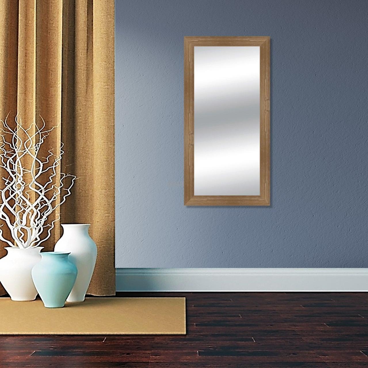 HOMCOM Specchio da Terra ad Arco a Figura Intera, 50x161.5 cm Specchio da Parete e Autoportante Moderno con Cornice in Lega di Alluminio e Supporto, per Camera da Letto, Soggiorno e Ingresso