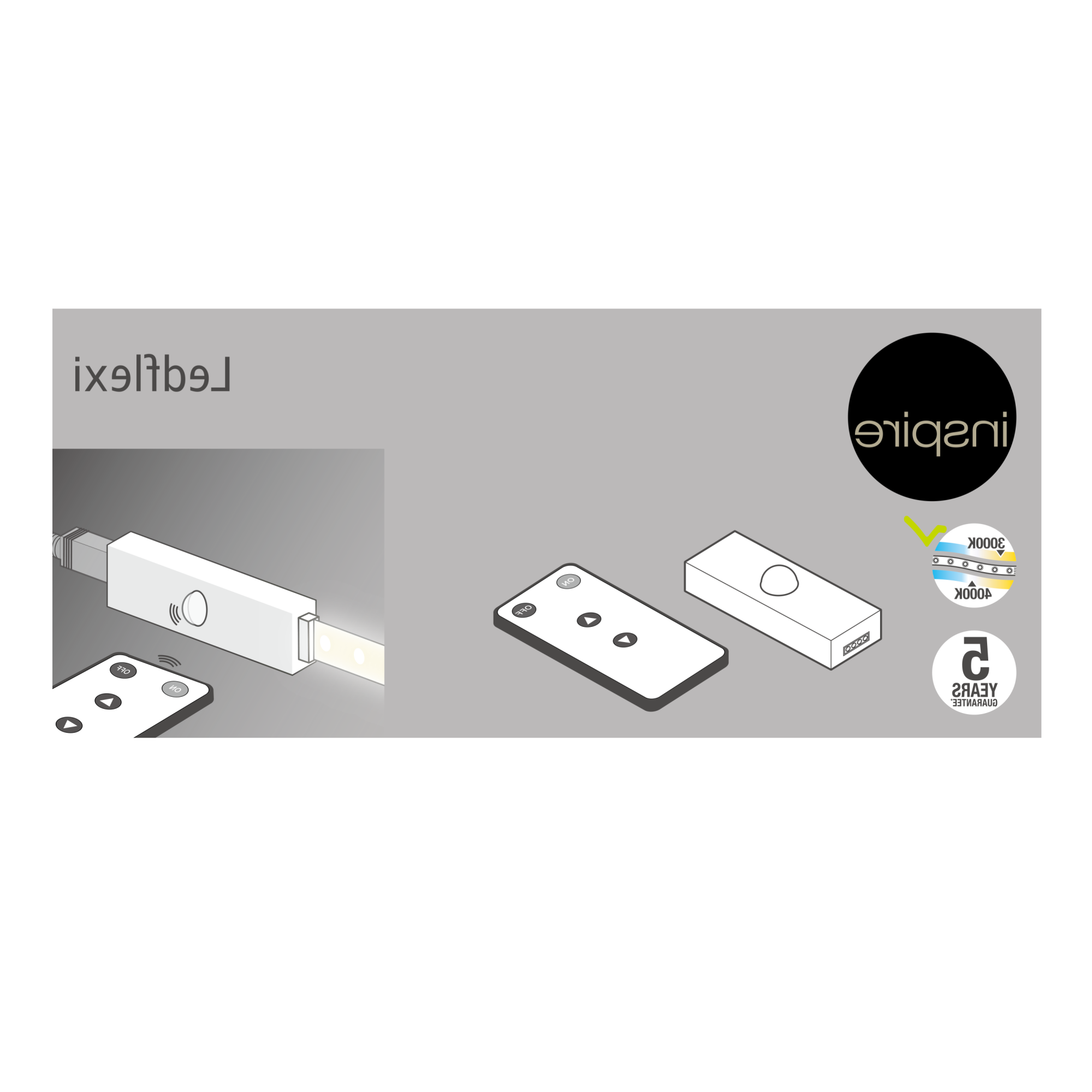 Luminea Home Control striscia LED: Striscia LED RGB WLAN con controllo tramite app e voce, USB, 3 m (connettore per striscia led