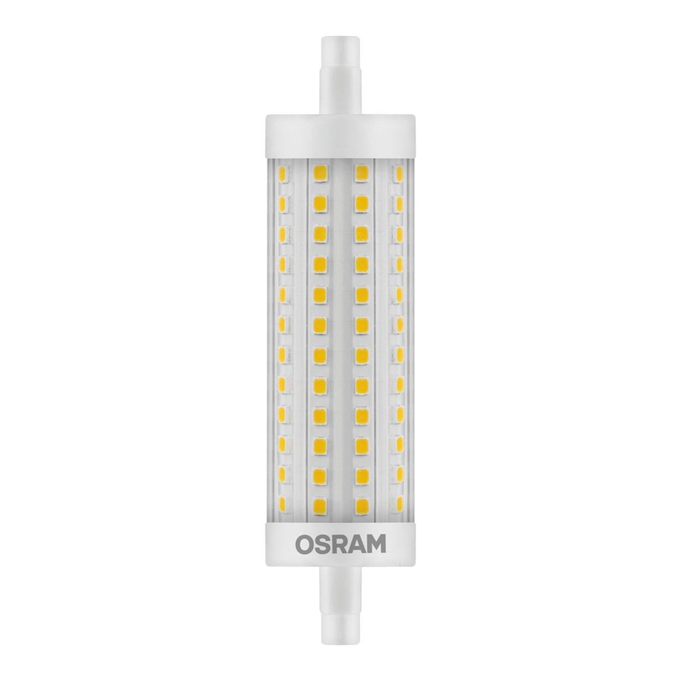 Lampadina LED, lineare, trasparente, luce calda, 15W=2000LM (equiv 125 W),  300° dimmerabile, OSRAM
