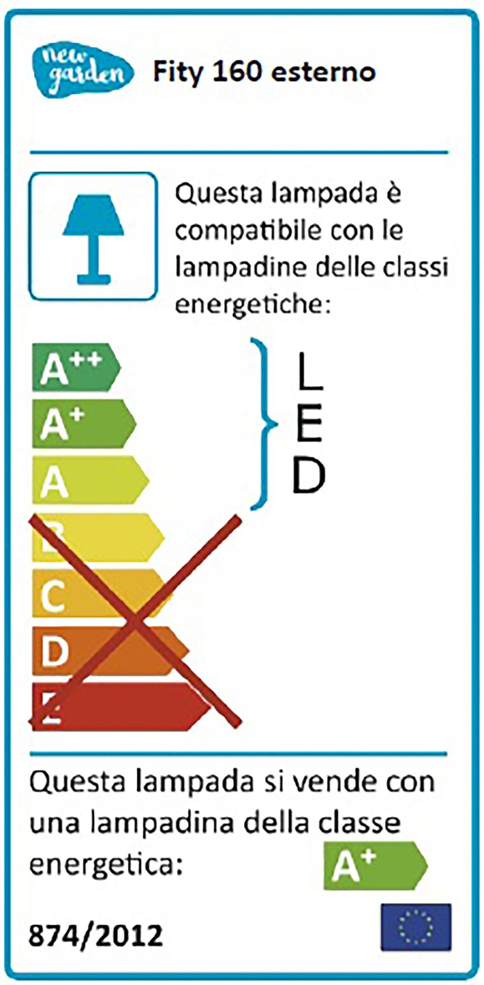 Applique da esterno con sensore di movimento Tuela - Trio