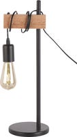 EGLO Lampada da tavolo TOWNSHEND 4 1x E27 marrone antico EGLO Lampada da tavolo TOWNSHEND 4 1x E27 marrone antico